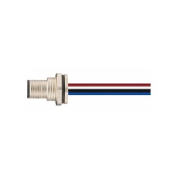 Connecteur mâle M12, 4 pol., codage B IP67, 4A, non-blindé